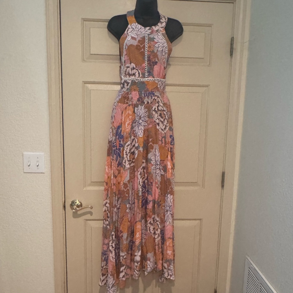 Petal and Pup Floral Maxi Dress